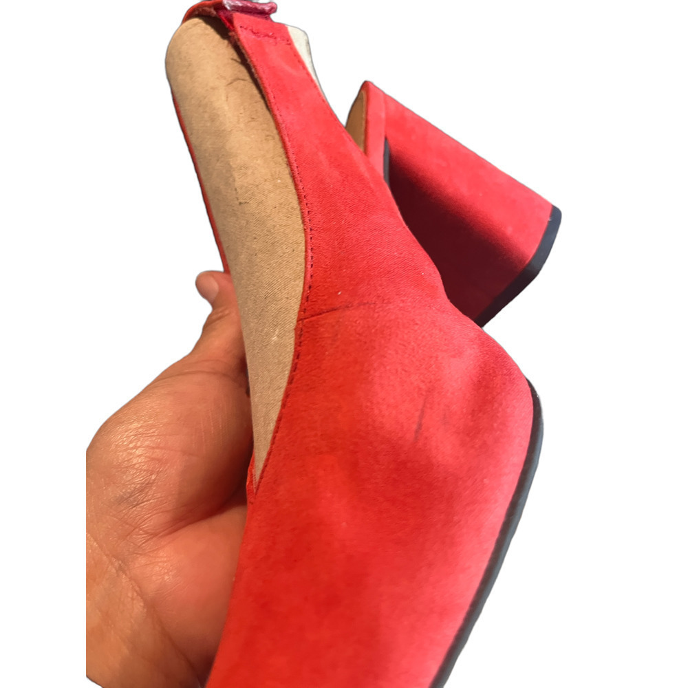 Christian Siriano For Payless Thick Heel Suede Shoes - Picture 8 of 11